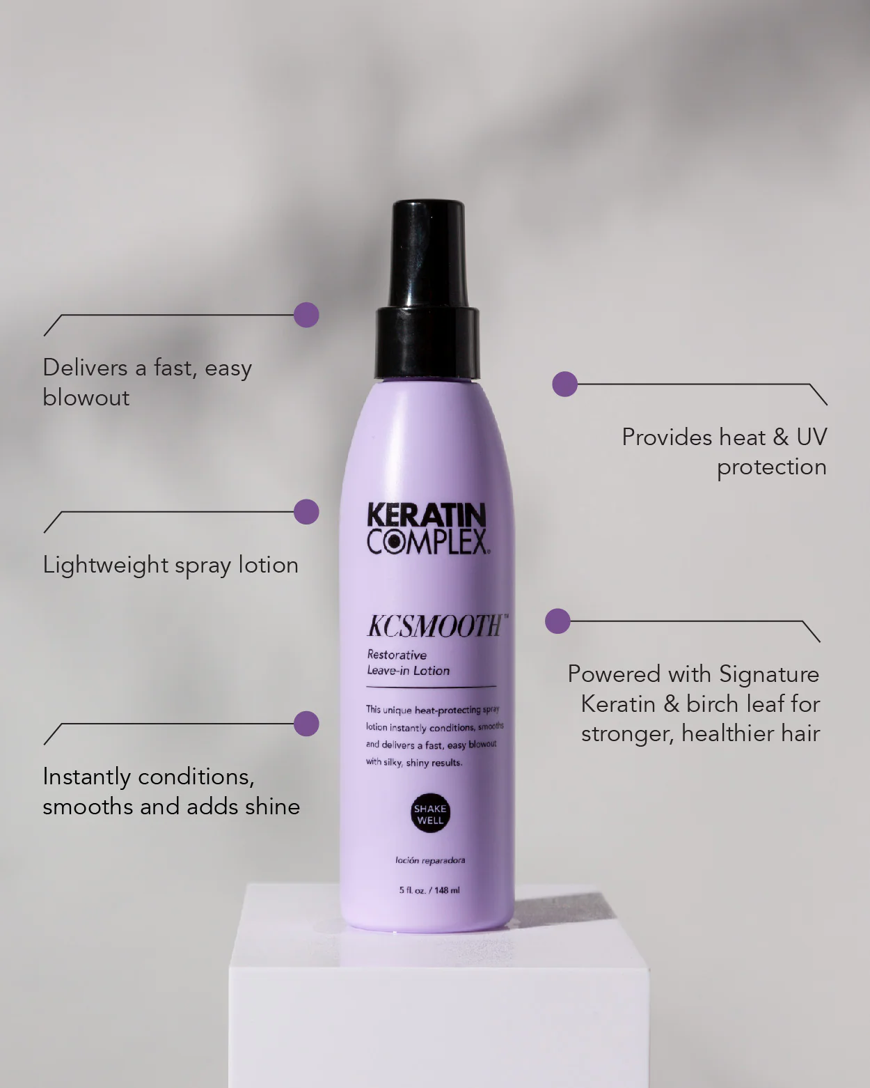 KCSMOOTH Restorative Leave-In Lotion - Image 3