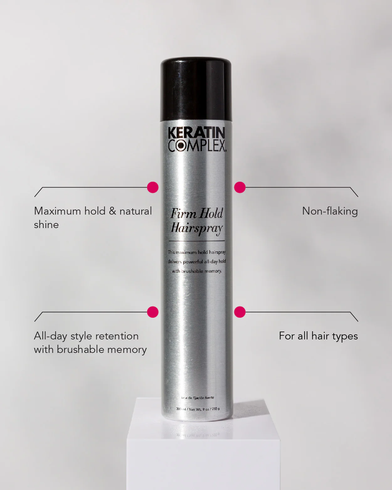 Firm Hold Hairspray - Image 4