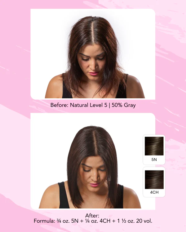 KeraLuminous10 10-Minute Express Permanent Color - 5N Light Neutral Brown - Image 10