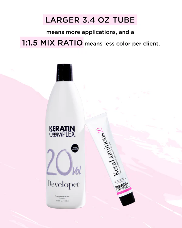 KeraLuminous10 10-Minute Express Permanent Color - 5N Light Neutral Brown - Image 4