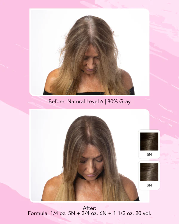KeraLuminous10 10-Minute Express Permanent Color - 5N Light Neutral Brown - Image 6