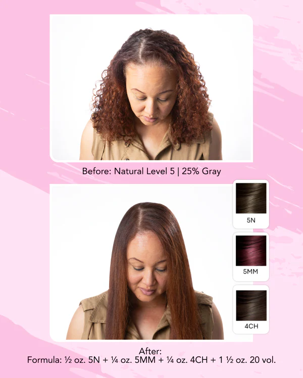 KeraLuminous10 10-Minute Express Permanent Color - 5N Light Neutral Brown - Image 8
