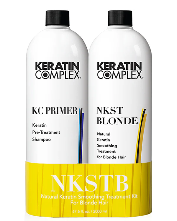 NKSTB Natural Keratin Smoothing Treatment System For Blonde Hair - Image 3